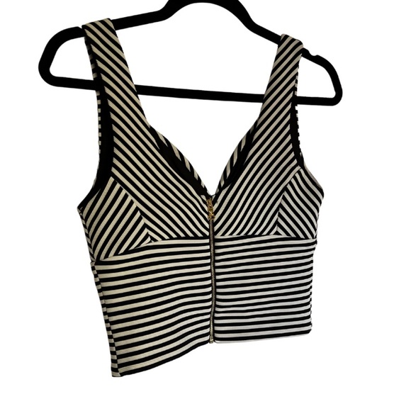 Striped Guess Crop Tank - Picture 2 of 4